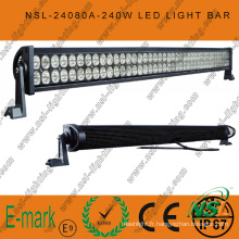 Chaud! ! Barre lumineuse LED 80PCS * 3W hors route, barre lumineuse LED Epstar 3W, barre lumineuse LED 42 pouces